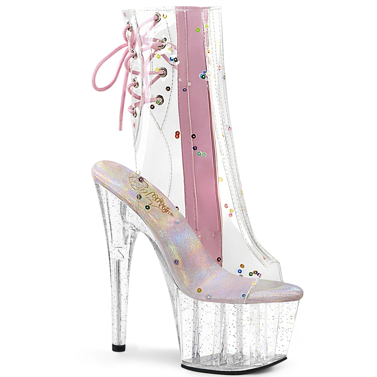 Pleaser  Botines ADORE-1018c-2 clr tpu-b. Rosa / clr