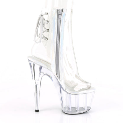Pleaser Womens Ankle Boots ADORE-1018C Clr/Clr