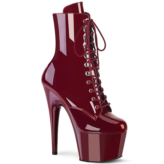 Pleaser   ADORE-1020 Burgundy Pat/Burgundy