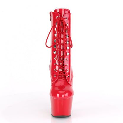 Pleaser Botas de tobillo para mujer ADORE-1020 PAT / ROJO RED