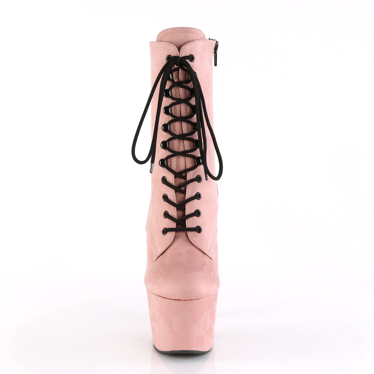 Pleaser Botas de tobillo para mujer ADORE-1020FS B. Pink Faux Suede / b. Gamuza Faux Pink