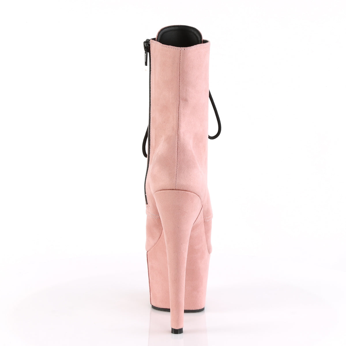 Pleaser Botas de tobillo para mujer ADORE-1020FS B. Pink Faux Suede / b. Gamuza Faux Pink
