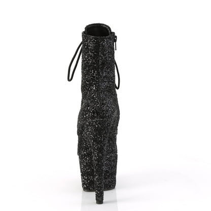 Pleaser  Botines ADORE-1020 GWR Black Glitter/Black Glitter