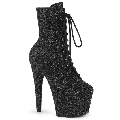 Pleaser  Botines ADORE-1020 GWR Black Glitter/Black Glitter