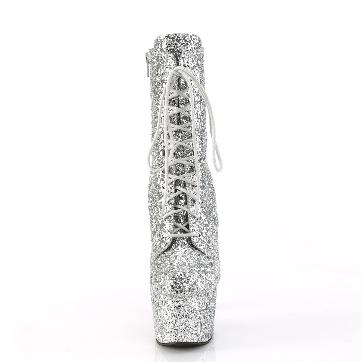 Pleaser  Botines ADORE-1020 GWR Silver brillo/brillo plateado