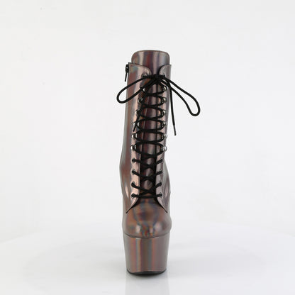 Pleaser   ADORE-1020HG Gun Metal Holo/Matching