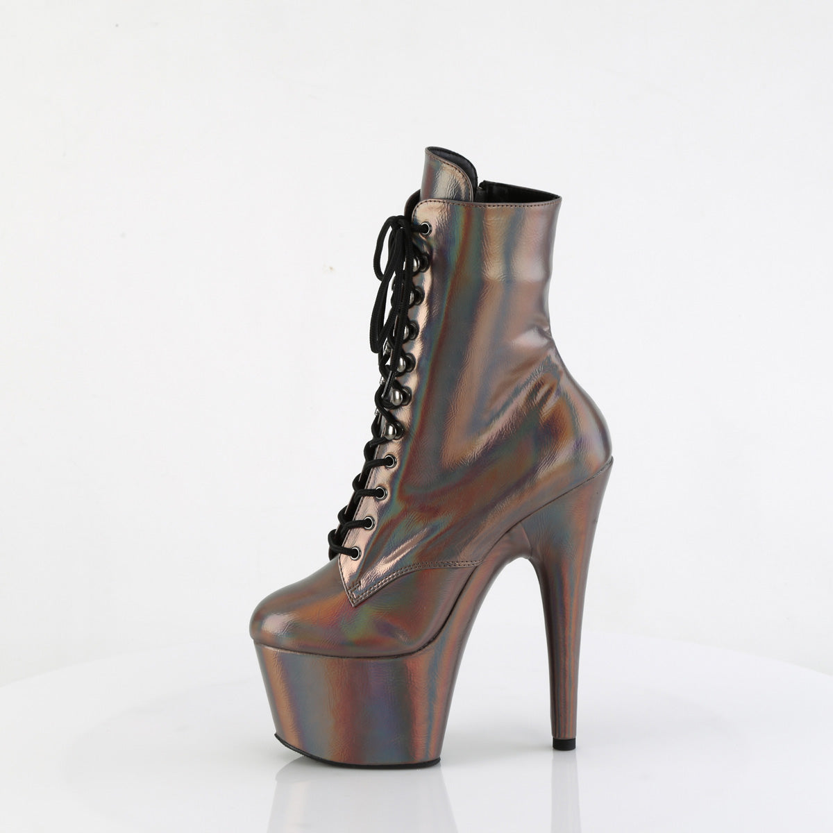 Pleaser   ADORE-1020HG Gun Metal Holo/Matching