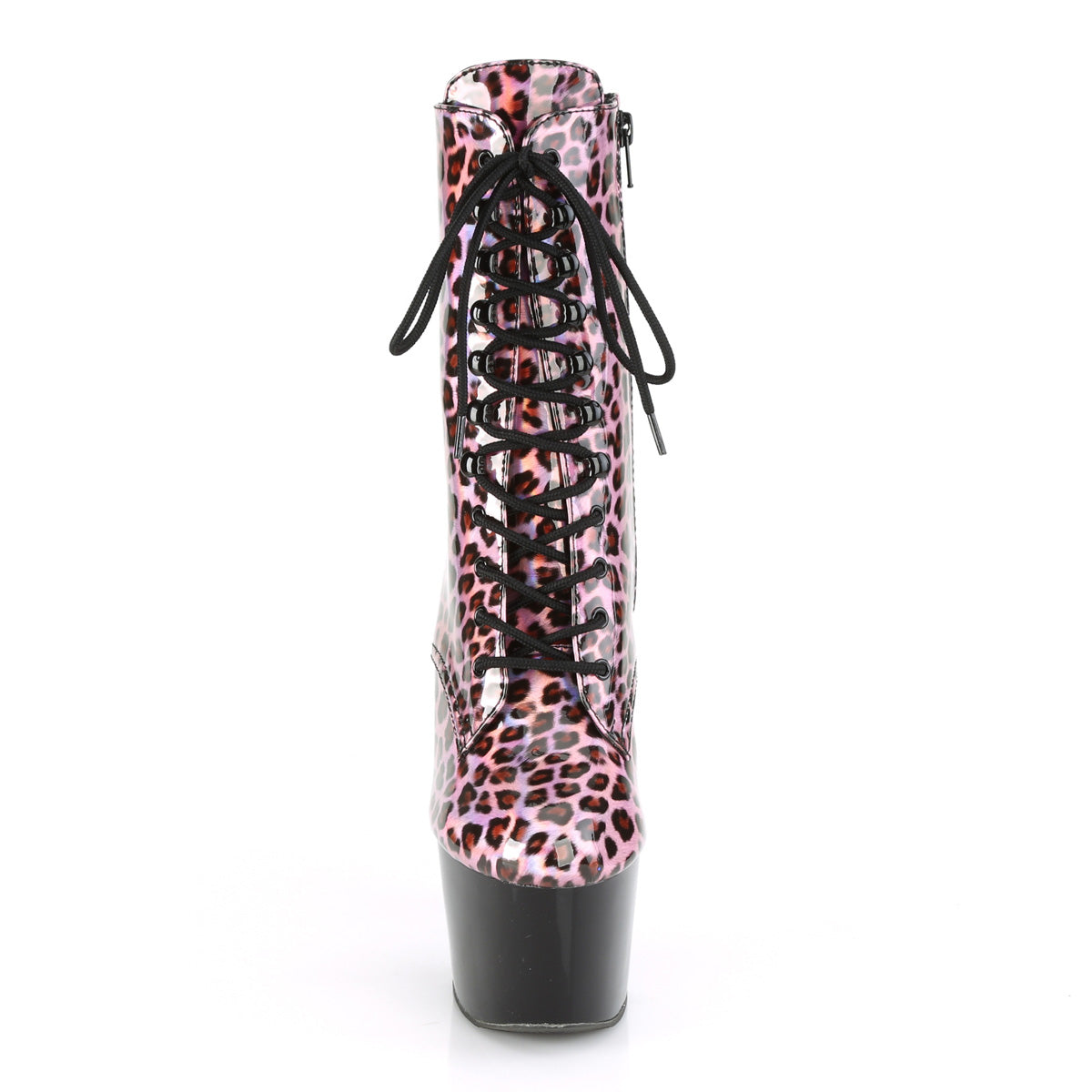 Pleaser Botas de tobillo para mujer ADORE-1020lp holograma rosa / blk