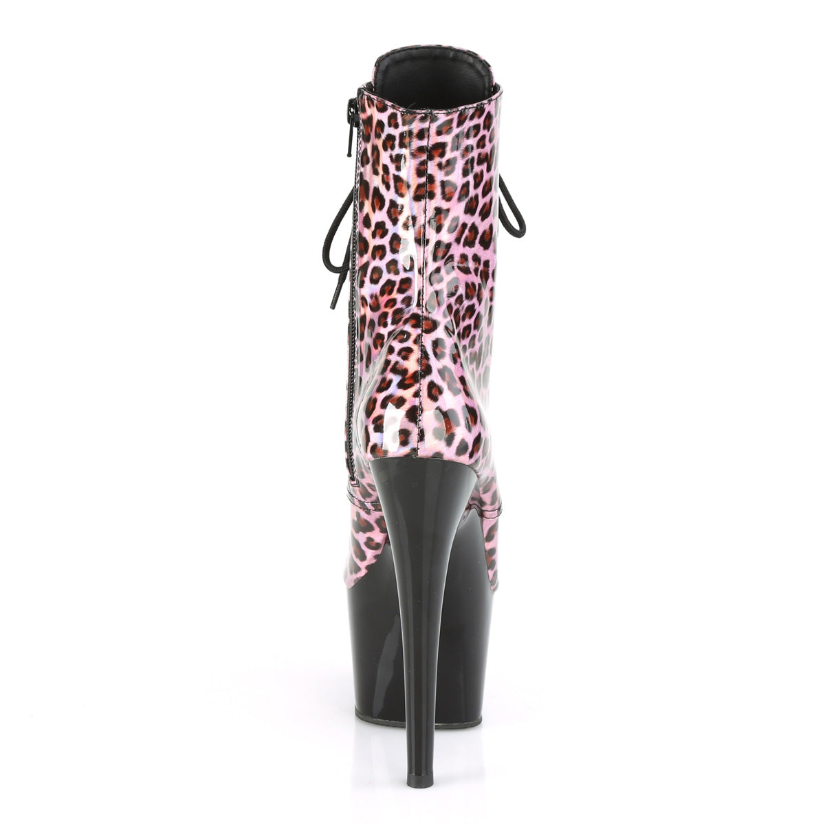 Pleaser Botas de tobillo para mujer ADORE-1020lp holograma rosa / blk
