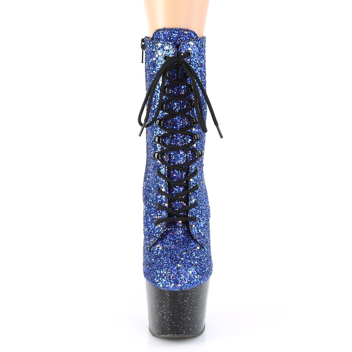 Pleaser Botas de tobillo para mujer ADORE-1020mg azul múltiple / blk