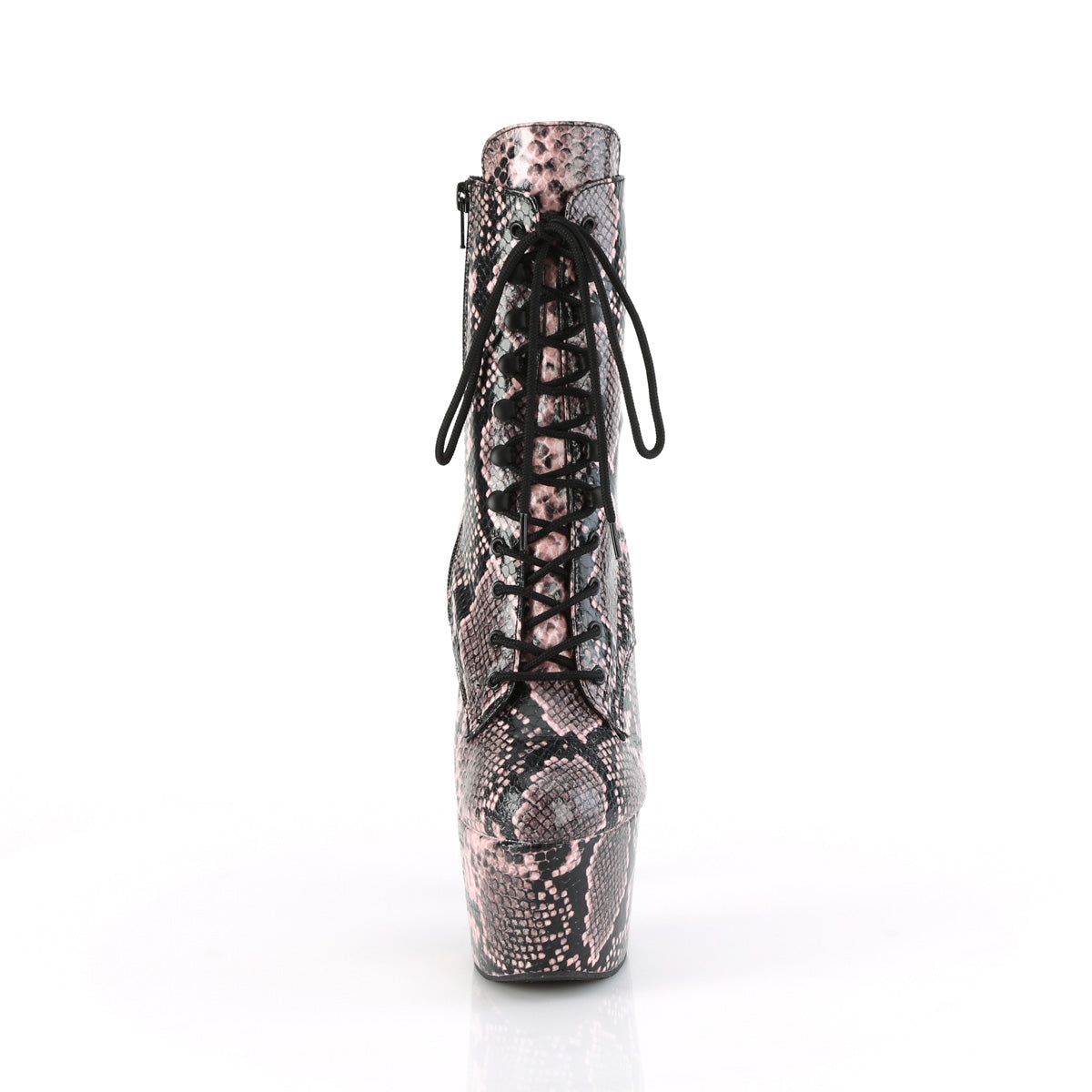Pleaser   ADORE-1020SPWR B. Impresión de serpiente rosa/b. Estampado de serpiente rosa