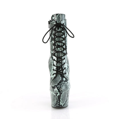 Pleaser   ADORE-1020SPWR Mint Snake Print/Mint Snake Print