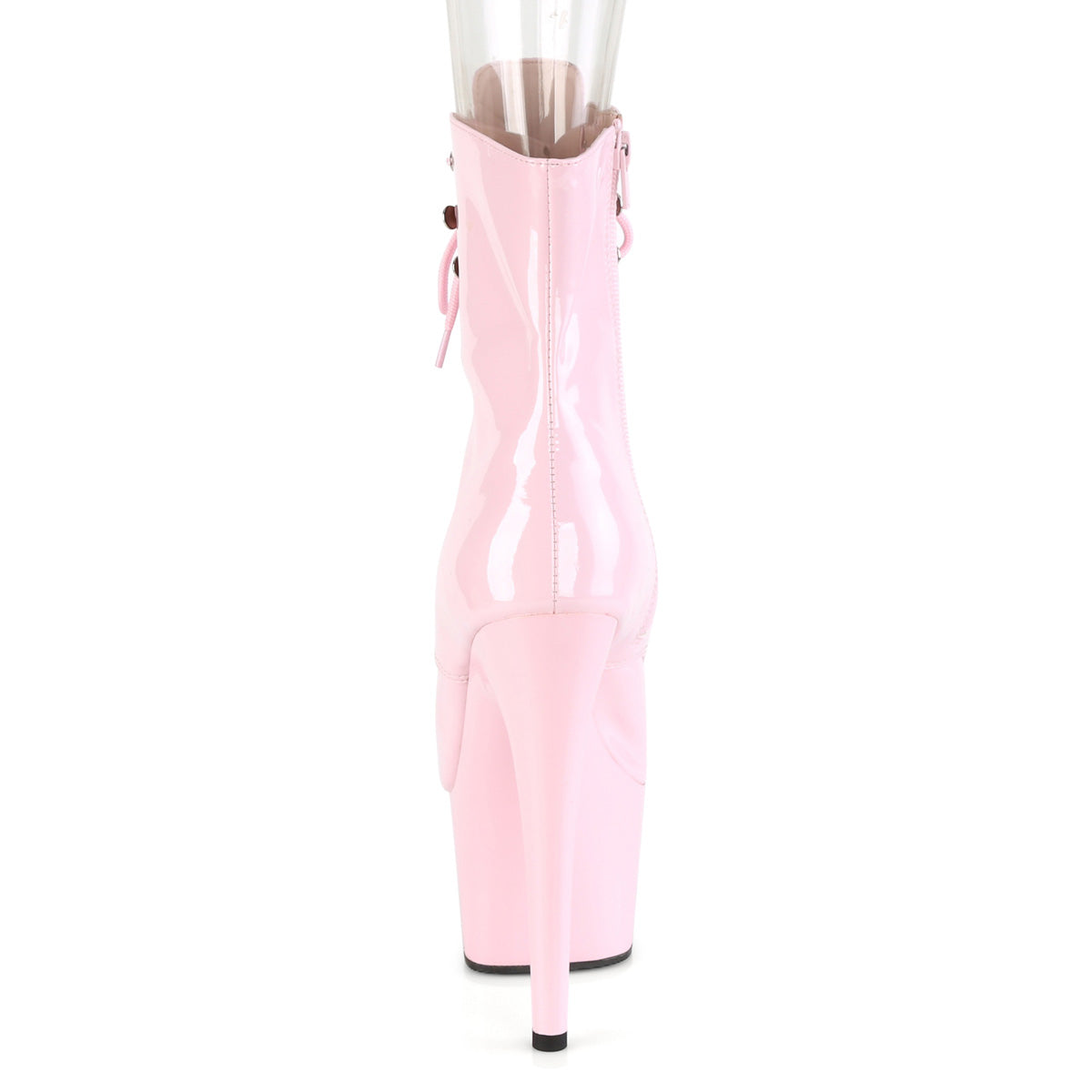 Pleaser Womens Ankle Boots ADORE-1021 B. Pink Pat/B. Pink