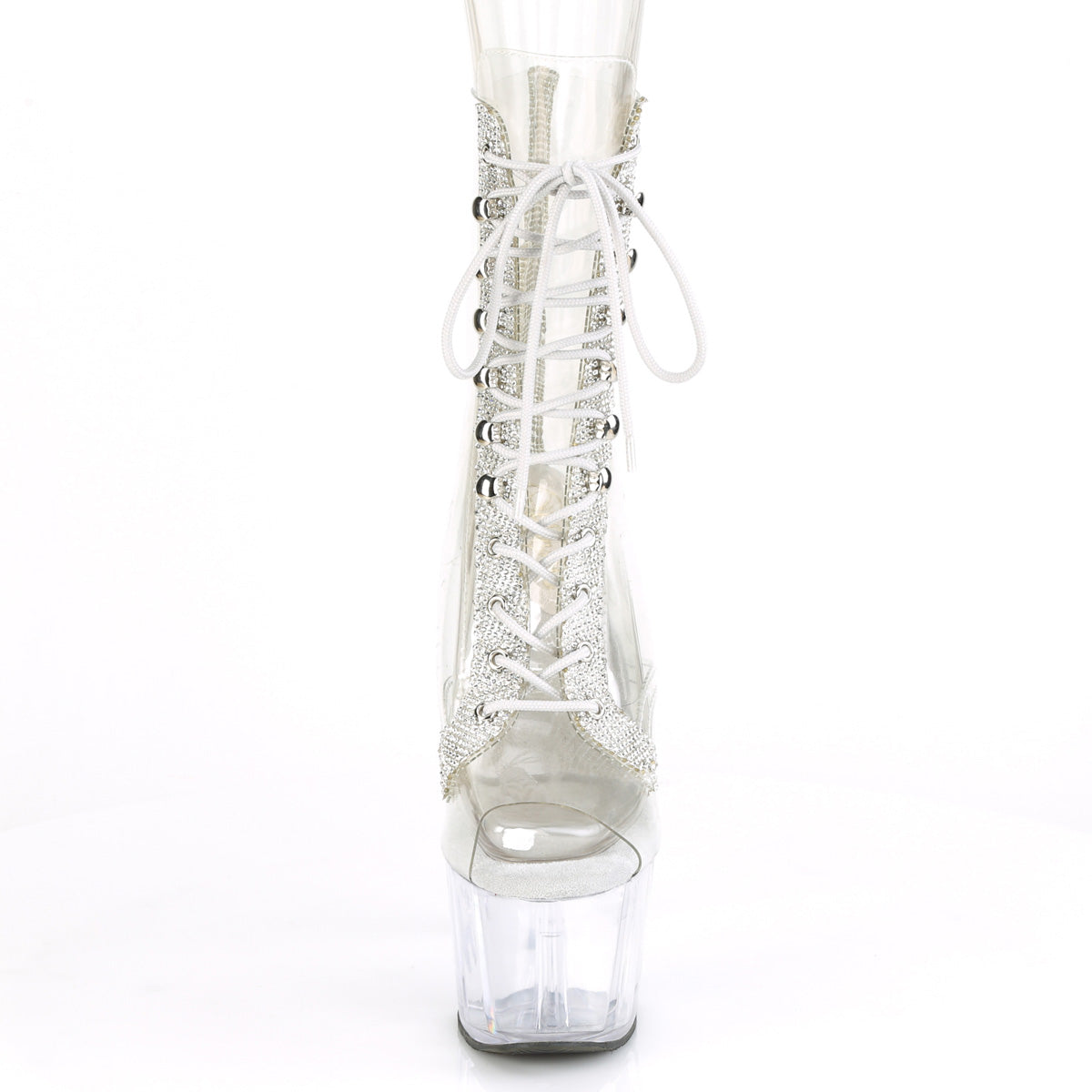 Pleaser Botas de tobillo para mujer ADORE-1021C-2 CLR-RS / CLR