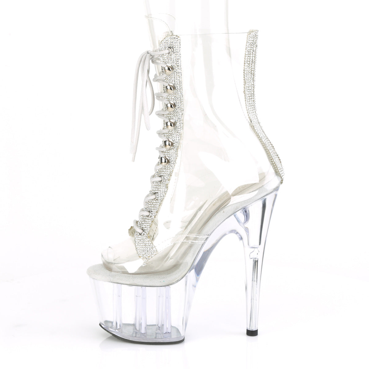 Pleaser Botas de tobillo para mujer ADORE-1021C-2 CLR-RS / CLR