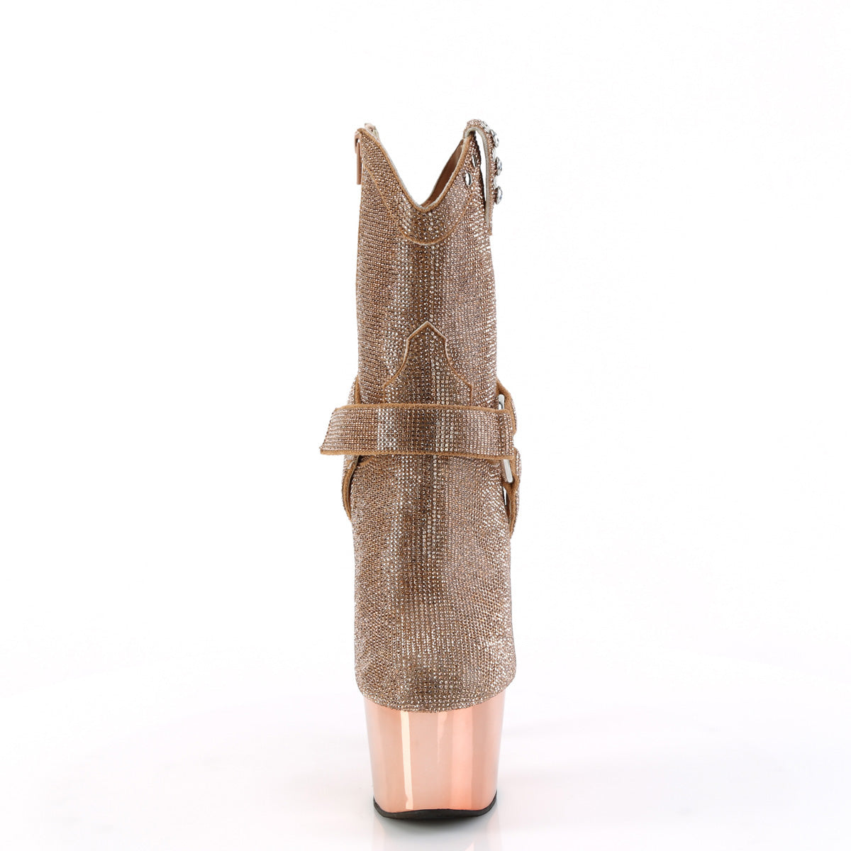 Pleaser  Botines ADORE-1029 Chris Rose Gold Rs/Rose Gold Chrome