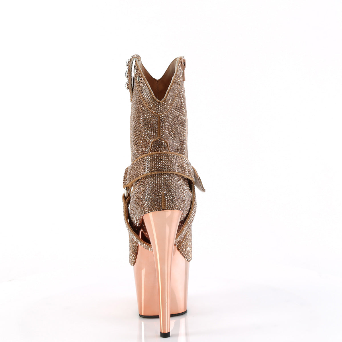 Pleaser  Botines ADORE-1029 Chris Rose Gold Rs/Rose Gold Chrome