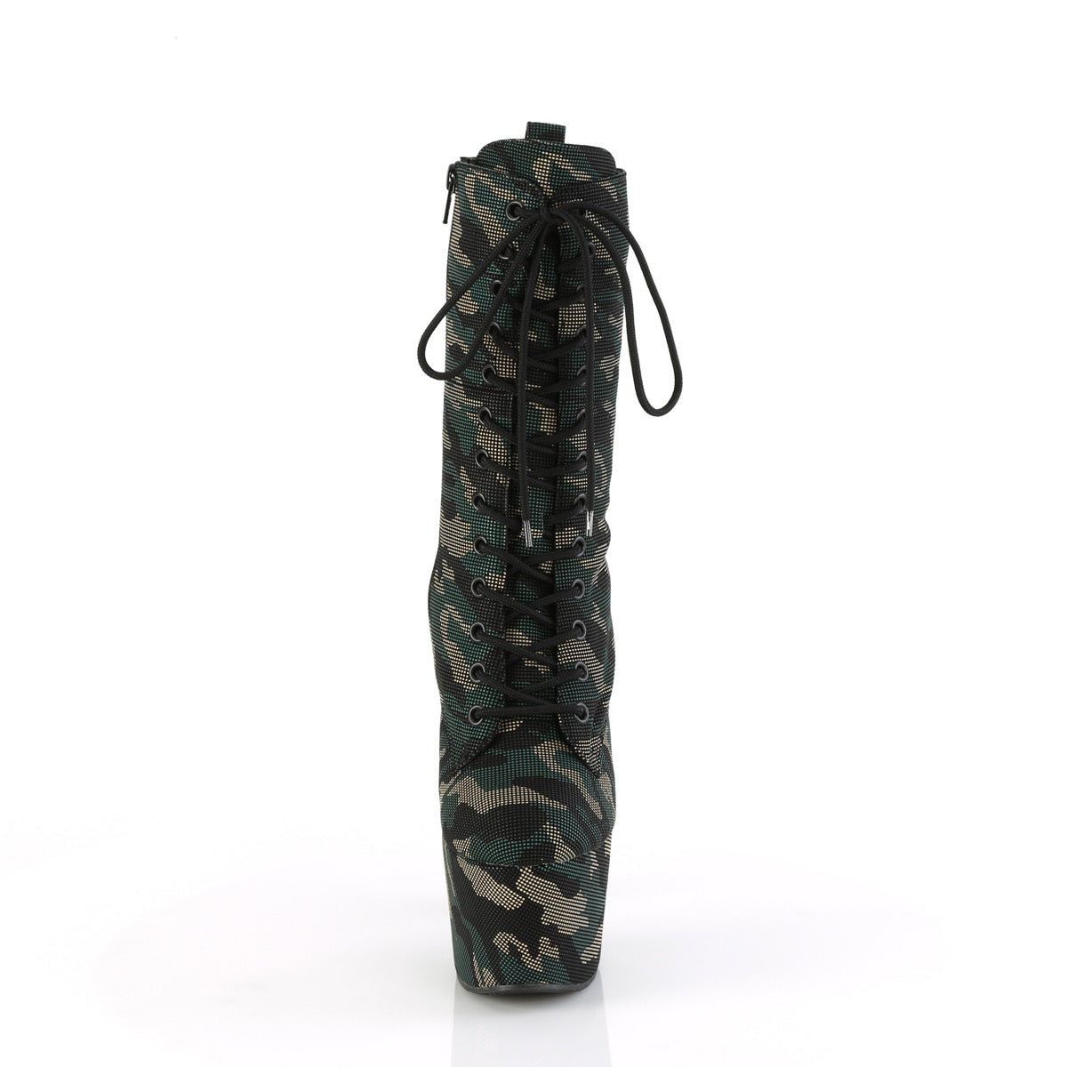 Pleaser   ADORE-1040CMD CAMO VERDE Faux Leather/Green Camo Faux Leather