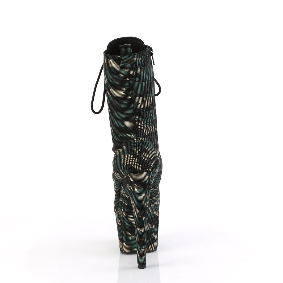 Pleaser   ADORE-1040CMD CAMO VERDE Faux Leather/Green Camo Faux Leather