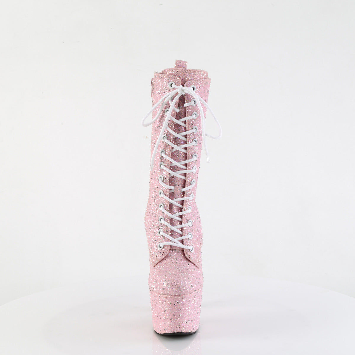 Pleaser Women's Platform Shoes ADORE-1040GR B. Pink Multi Glitters/Matching