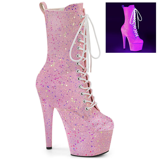 Pleaser   ADORE-1040-Ig neón B. brillo iridiscente rosa/m