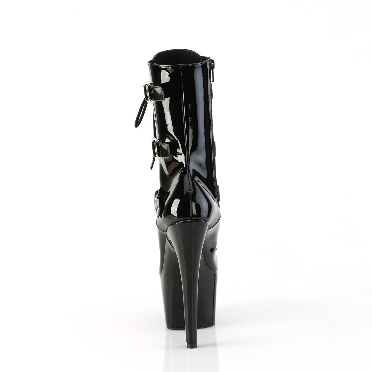 Pleaser   ADORE-1043 Blk Pat/Blk Pat