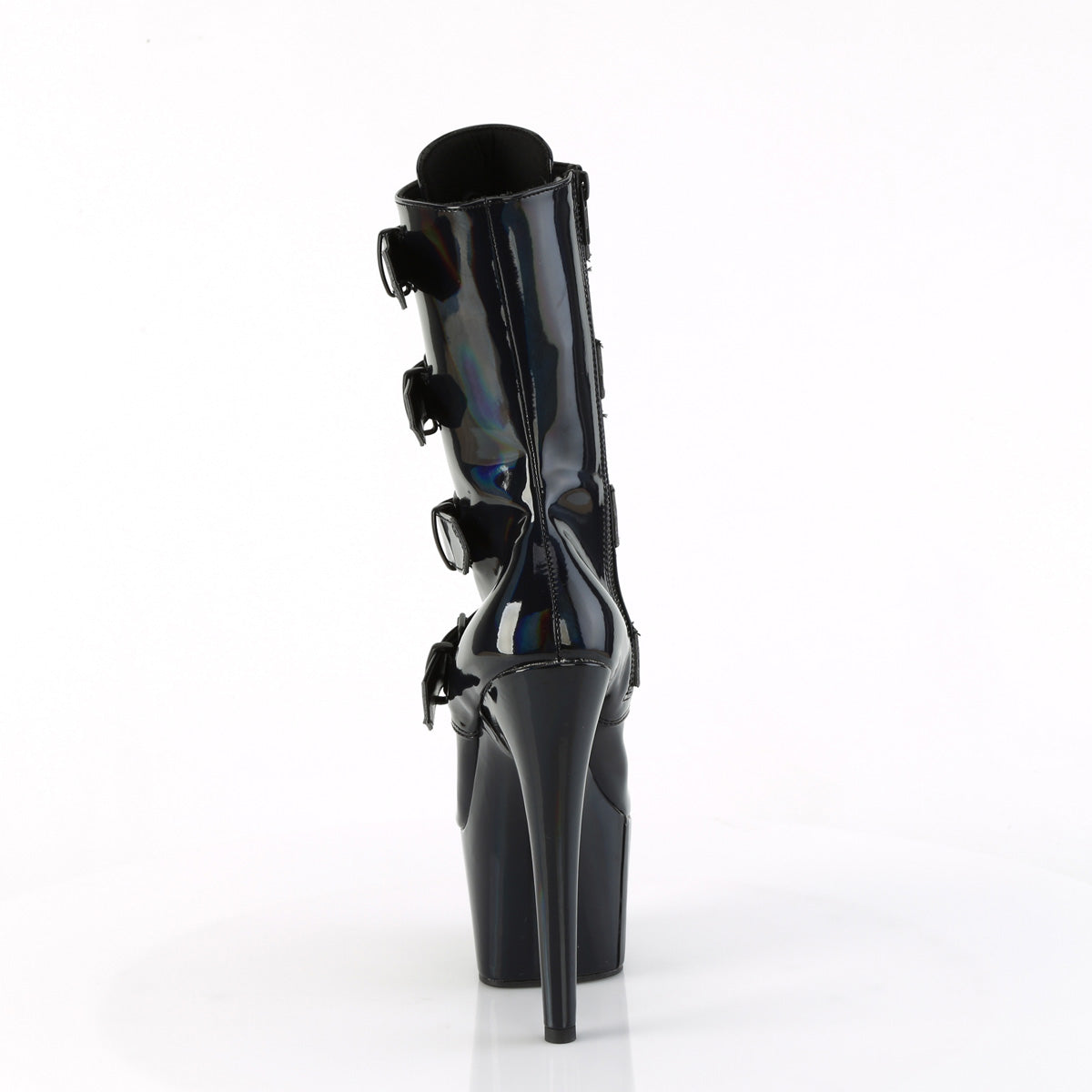 Pleaser   ADORE-1046 Blk Holo Pat/Matching