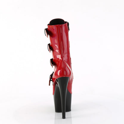 Pleaser   ADORE-1046tt rojo holo pat/blk