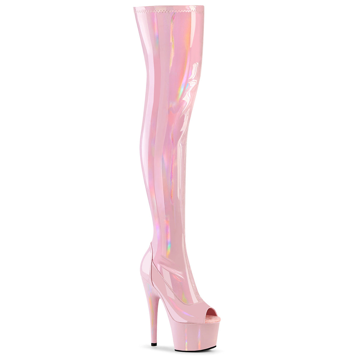 Pleaser   ADORE-3011hwr B. Pink Str. Holo/b. Rosa