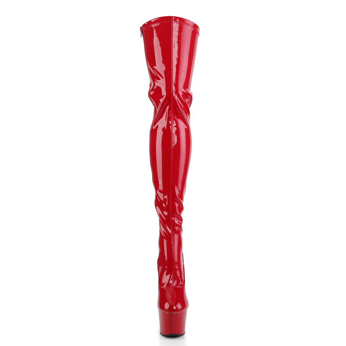Pleaser Botas de mujer ADORE-3063 Red Str Pat / Red