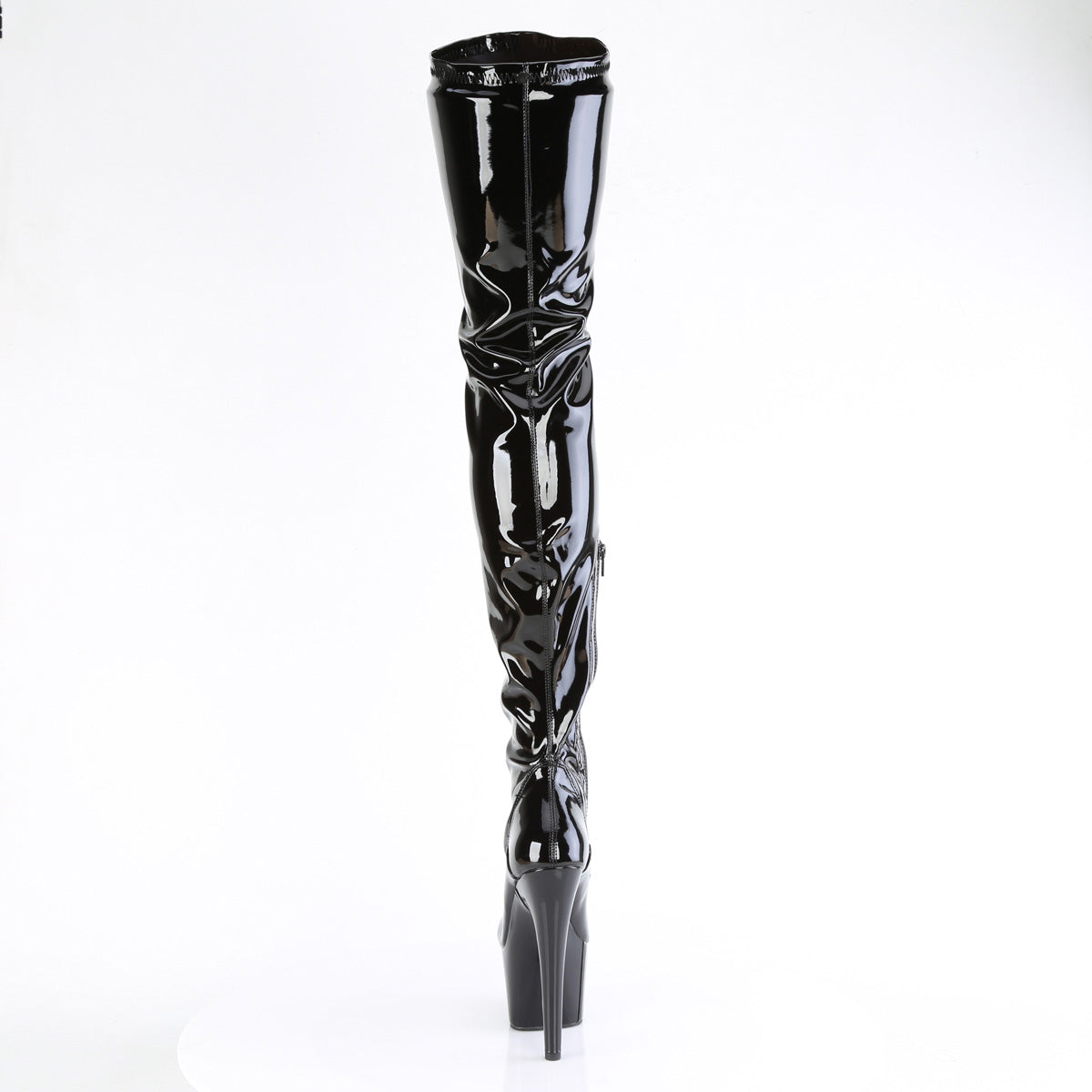 Pleaser   ADORE-4001WR BLK STRING PAT/BLK