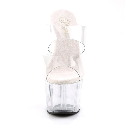 Pleaser Womens Sandals ADORE-702 Clr/Clr