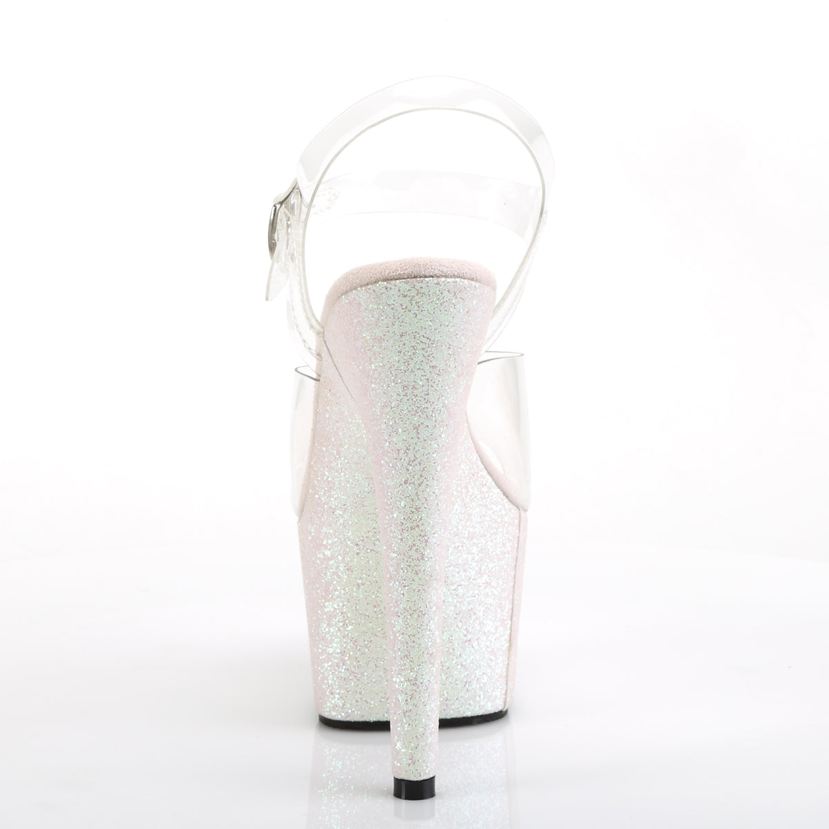 Pleaser Sandalias para mujer ADORE-708hmg clr / opal multic brillo