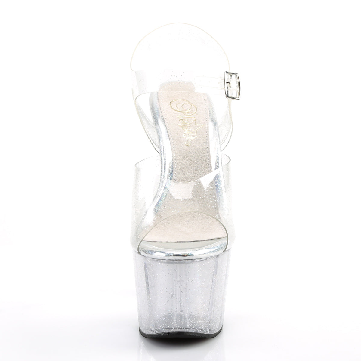 Pleaser Sandalias para mujer ADORE-708mmg clr / clr
