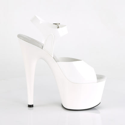 Pleaser Sandalias para mujer ADORE-708n wht (jalea) tpu / wht