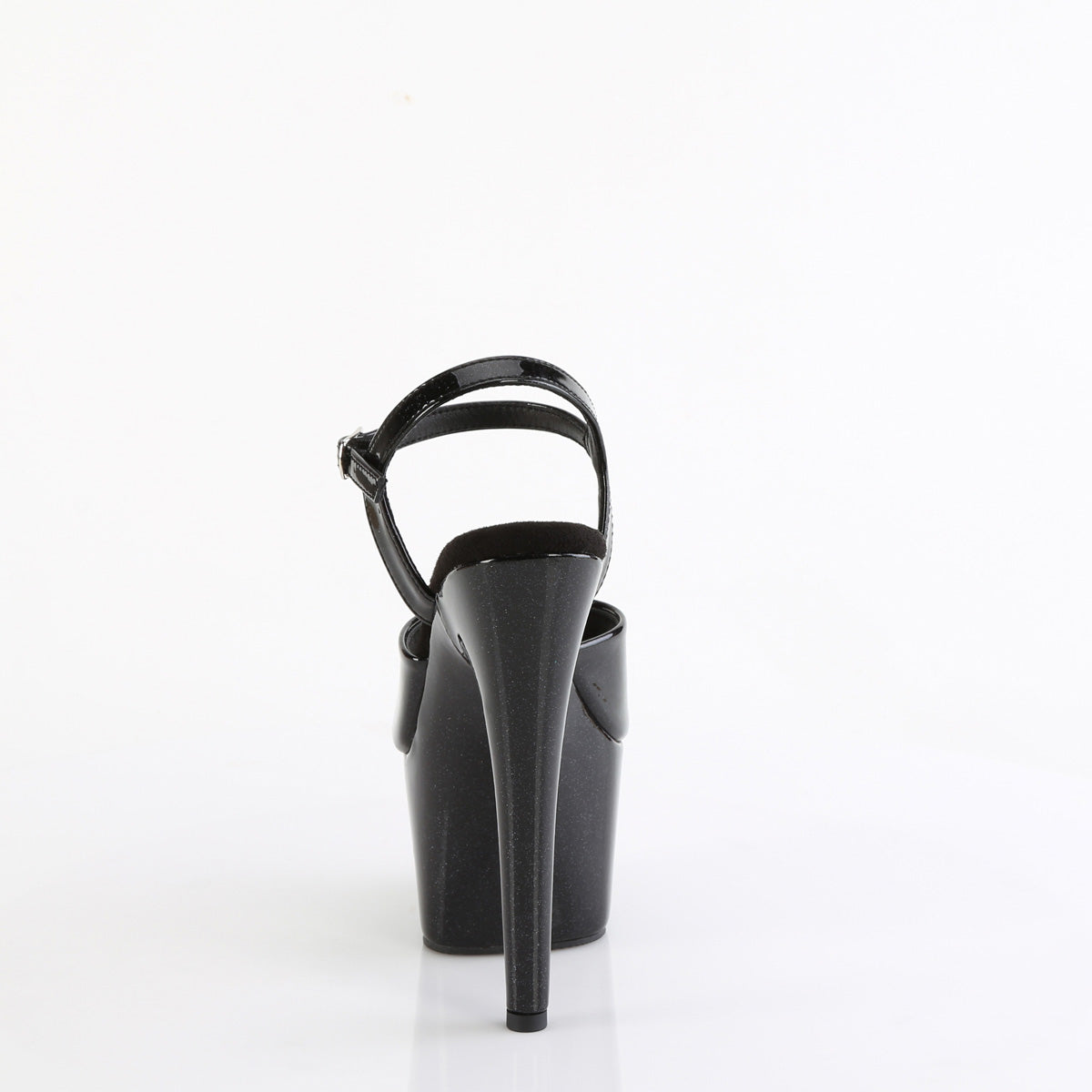 Pleaser   ADORE-709GP Blk Glitter Pat/M