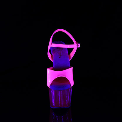 Pleaser   ADORE-709UVT Neon H. Pink Pat/H. Rosa teñido