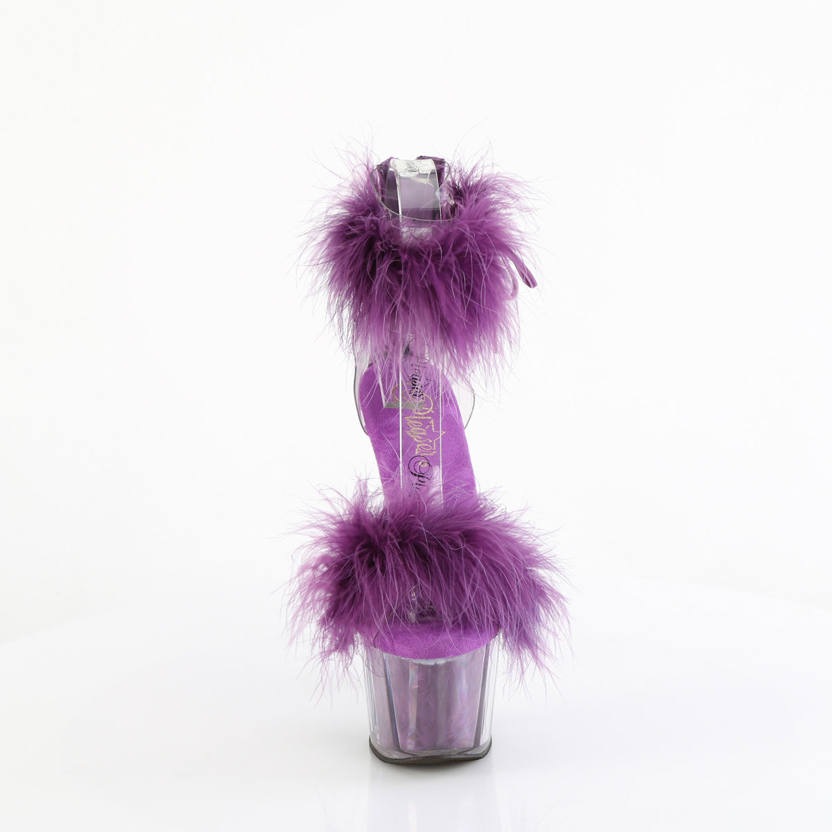 Pleaser   ADORE-724F Clr-Purple Fur/M
