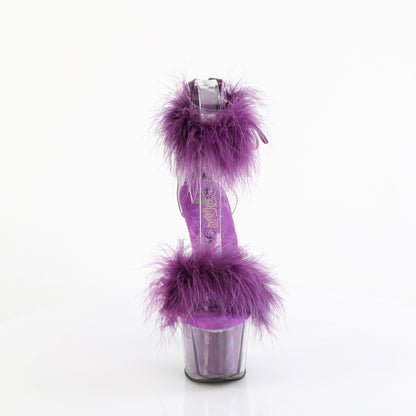 Pleaser   ADORE-724F Clr-Purple Fur/M