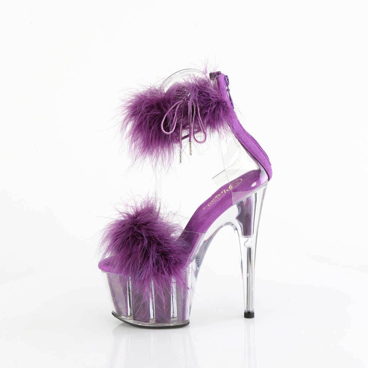 Pleaser   ADORE-724F Clr-Purple Fur/M