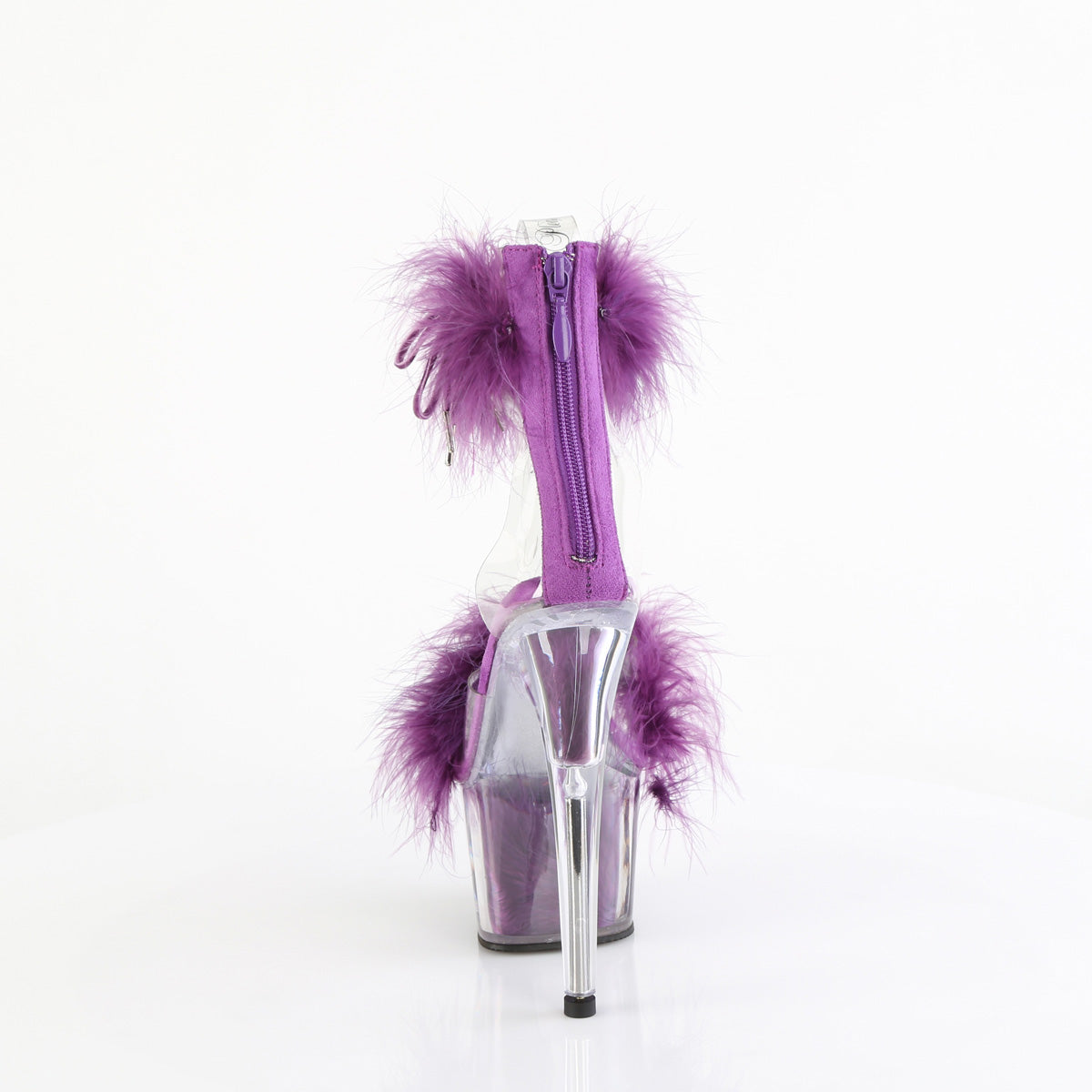 Pleaser   ADORE-724F Clr-Purple Fur/M