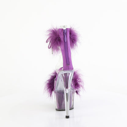Pleaser   ADORE-724F Clr-Purple Fur/M