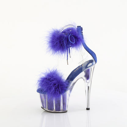 Pleaser   ADORE-724F Clr-Royal Blue Fur/M