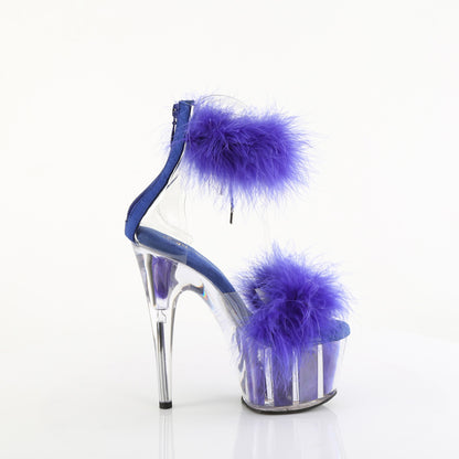 Pleaser   ADORE-724F Clr-Royal Blue Fur/M