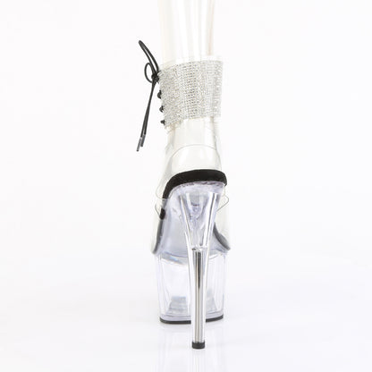 Pleaser   ADORE-791-2RS Clr-Blk/Clr