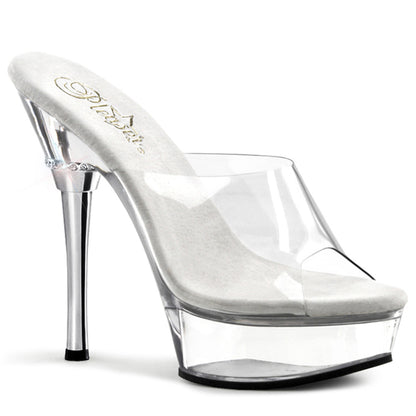 Pleaser Womens Sandals ALLURE-601 Clr/Clr