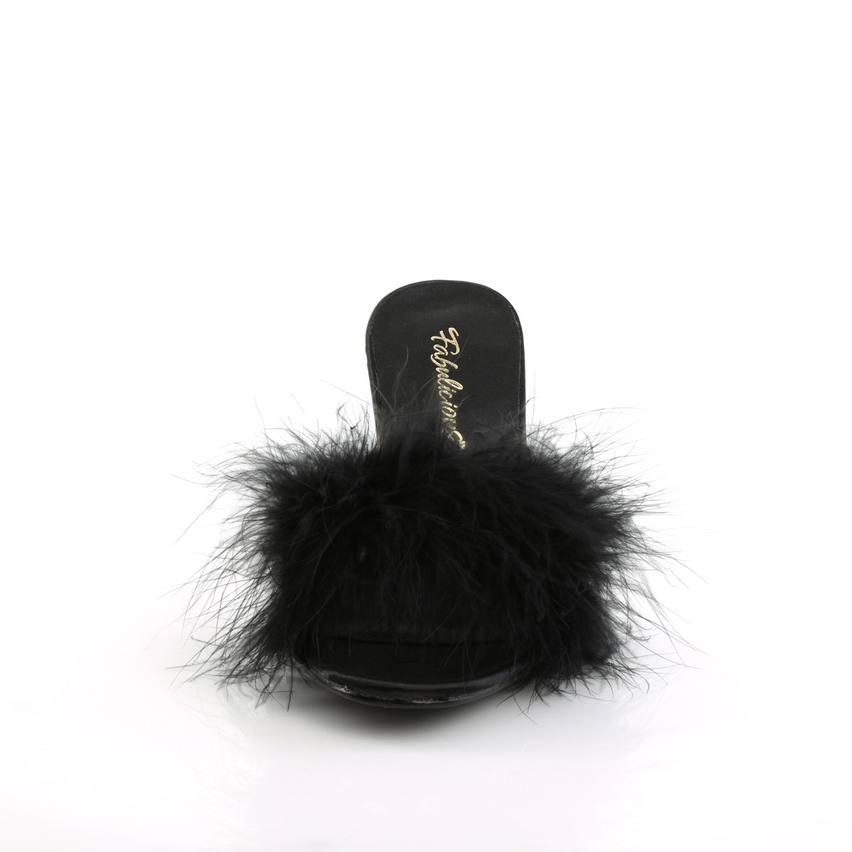 Fabulicious Sandalias para mujer AMOUR-03 BLK PU-PEL
