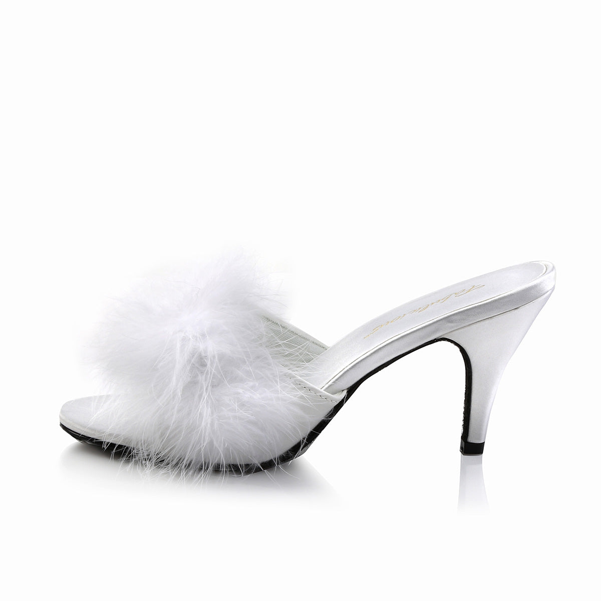 Fabulicious Sandalias para mujer AMOUR-03 WHT PU-PEL