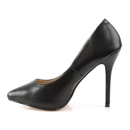 Pleaser Bombas para mujer AMUSE-20 bLK Faux Cuero