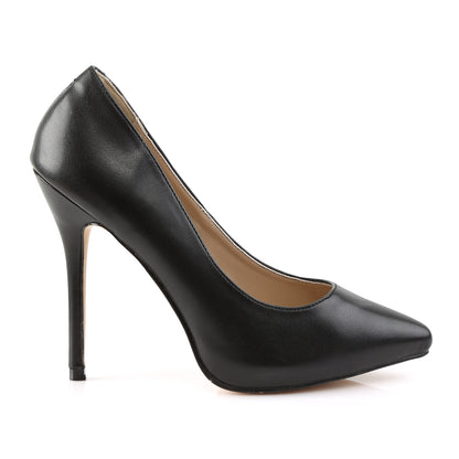 Pleaser Bombas para mujer AMUSE-20 bLK Faux Cuero
